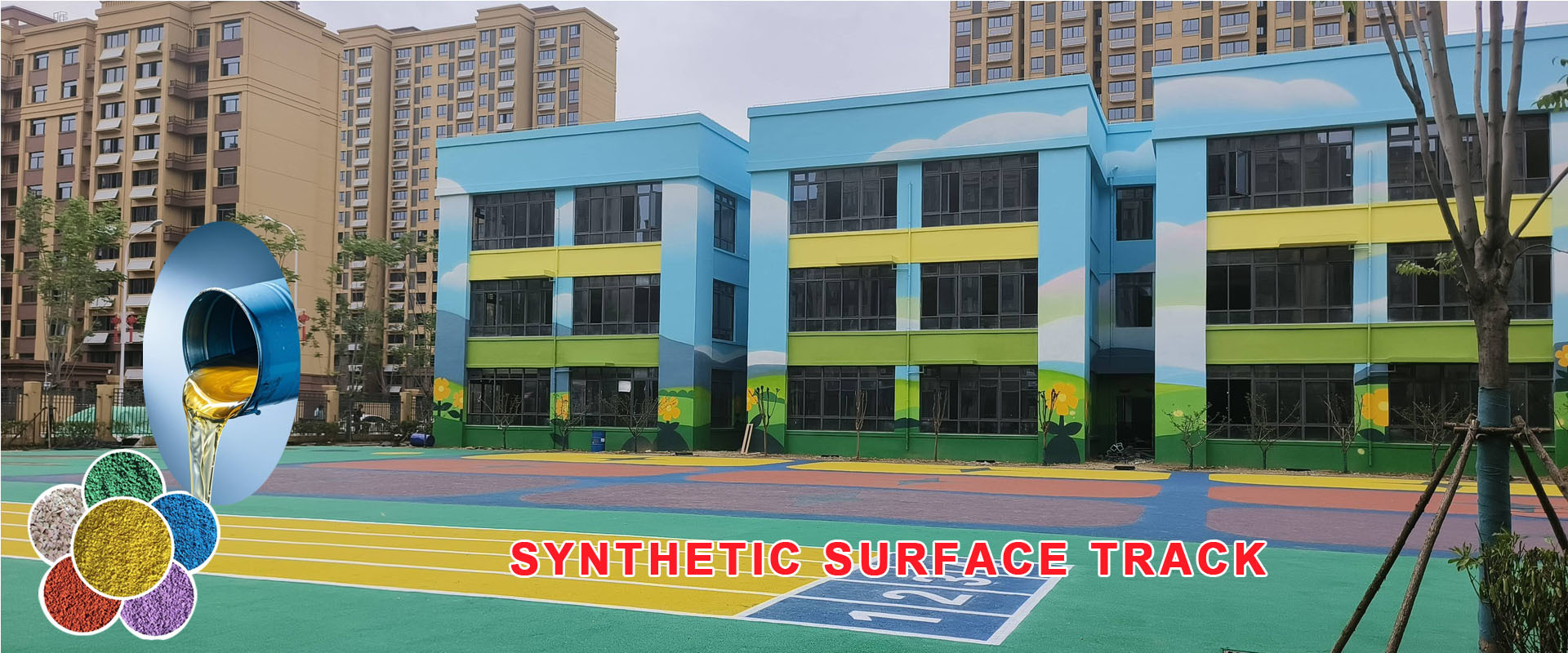 Chất lượng Gạch sàn thể thao nhà máy