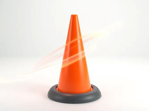 latest company blog about Recycled Rubber Cone Weights Boost Road Safety