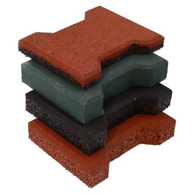 Buon prezzo Red Horse Pavimento di gomma stabile personalizzato pavimentatore di gomma per ossa di cane 20 mm di spessore in linea
