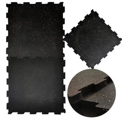 Buon prezzo Materassi da ginnastica interlaccianti neri anti scivolamento pavimenti laminati da ginnastica 1000X1000X50mm in linea
