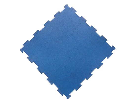 Goede prijs 500*500mm Rubber Interlocking Flooring Tiles Geen geur Gewicht Lifting Floor Matten Anti slip online