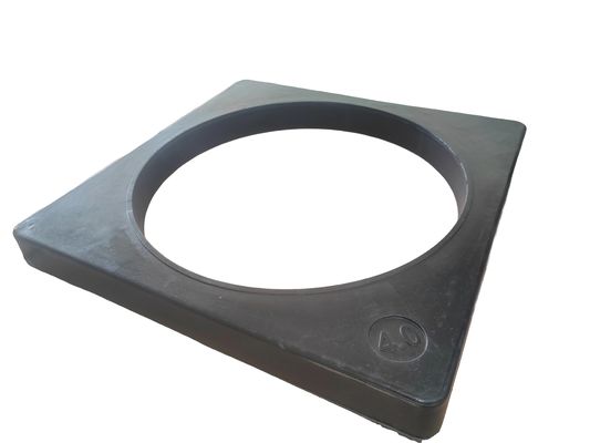 Harga yang bagus 1.5g/cm3 Berat Kerucut Lalu Lintas 370*370mm Kerucut Lalu Lintas Base Karet Untuk 14,5 