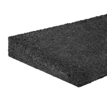 Buen precio Rampas de goma reciclada 1000x200x30mm Rampas de goma de transición de umbral Negro en línea