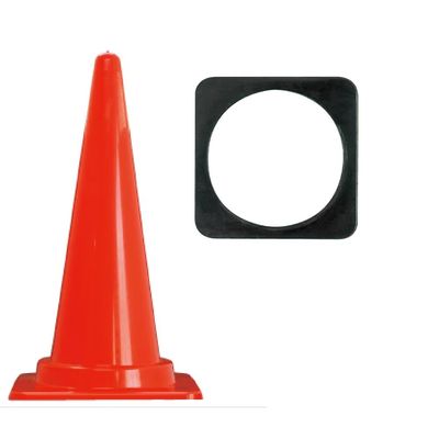 İyi bir fiyat. Karesi Trafik Konusu Ağırlığı 1,5 Kg Güvenlik Konusu Kauçuk Bazı 280*280*27mm çevrimiçi