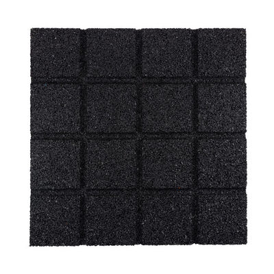 Quality 25mm Thick Crossfit Gym Floor Mats Black Sport Floor Mats Anti Slip factory