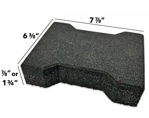Buon prezzo SBR EPDM Pavimento in gomma stabile per cavalli Materassi industriali in gomma nera in linea