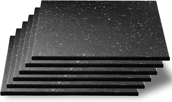 Goede prijs Zwarte/rode rubberwandpanelen 500*500 mm Gymwandpaddingpanelen online