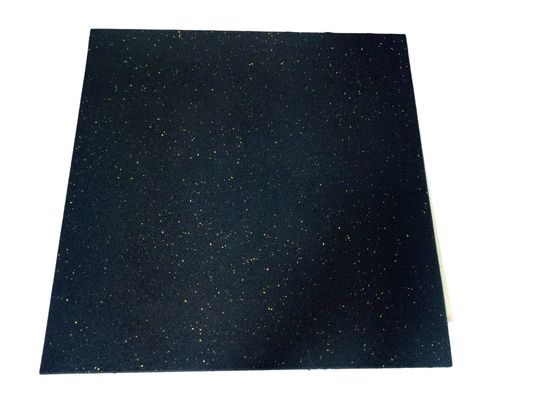 Buen precio 25mm SBR azulejos de goma 40x40cm Parque de juegos al aire libre piso absorbente de choques en línea