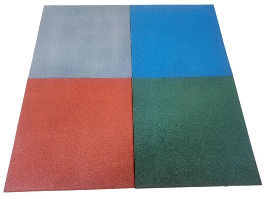 Goede prijs Anti-slip vee rubber mat blauw / grijs paard rubber matten online