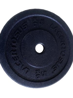Guter Preis Schwarze Gummi-Barbell-Gewichtsplatten 5kg / 10kg / 15kg / 20kg / 25kg Gummi-Platten für das Gewichtheben Online