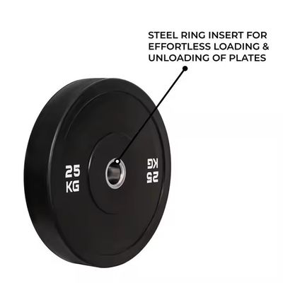 قیمت خوب 45 پوند لاستیک وزن صفحه سبز وزنه برداری صفحه پیشروی 51mm آنلاین