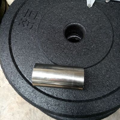Guter Preis 50 mm Fitnessgewichtsplatten 22 lb Urethan Stoßfängerplatten individuell Online