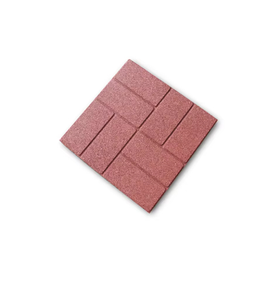 قیمت خوب کفپوش لاستیکی باشگاه سفارشی 16 اینچی مربع DIY ورزشی در فضای باز لاستیک دو سطحی Piso Para Gimnasio Gym Mat Flooring Tiles آنلاین