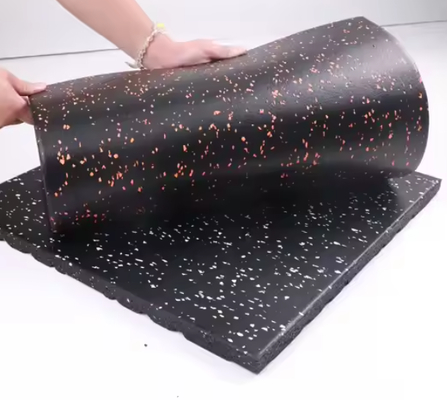 Guter Preis Gymnastik Gummi Fußbodenfliese EPDM Gummiblech in verschiedenen Größen Online