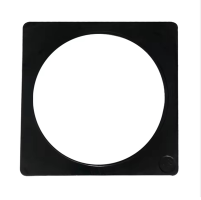 Buen precio Base de goma reciclada negra de 45 mm para conos de tráfico en línea