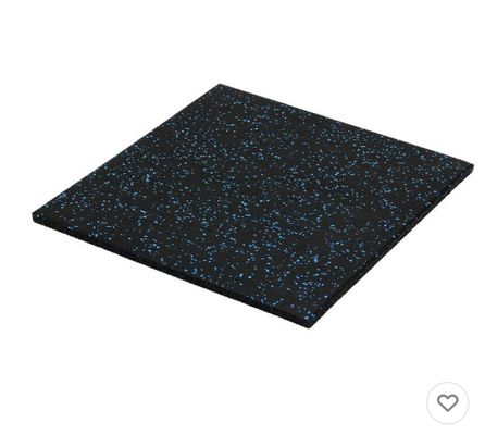 EPDM Rubber Gym Flooring Tiles , With Superior Shock Absorption, Sound Dampening & Easy Cleaning
