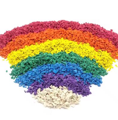 Customized EPDM Rubber Pellets: Green, Blue, And Yellow Options For Playgrounds