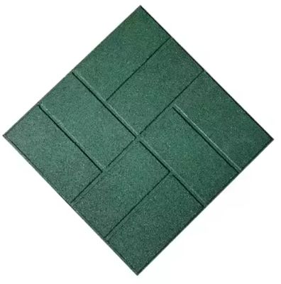 Good price High-Density 60-70 ShoreA Rubber Flooring Tiles 500×500mm for Outdoor Playgrounds online