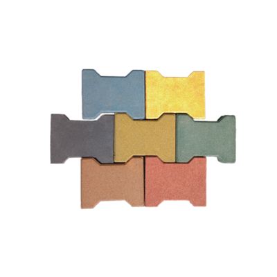 Buen precio Tejas de suelo en forma de H de caucho reciclado para exteriores y suelo de caucho estable para caballos con diseño interconectado en línea