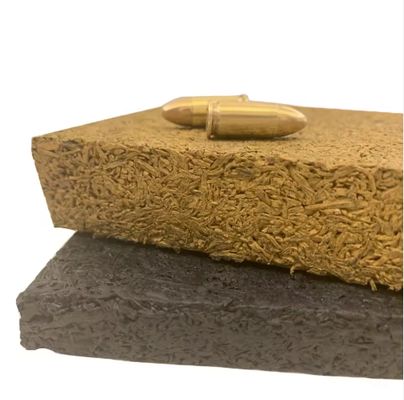 Anti - Ricochet And Sound - Dampening Rubber Pad For Shooting Range 500×500×20mm