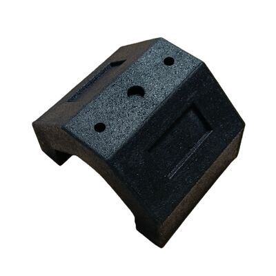 良い値段 HVACシステム用 60-70 ショアA硬度ゴム製マウントフット、リサイクルゴム粒 400*180mm サイズ オンライン