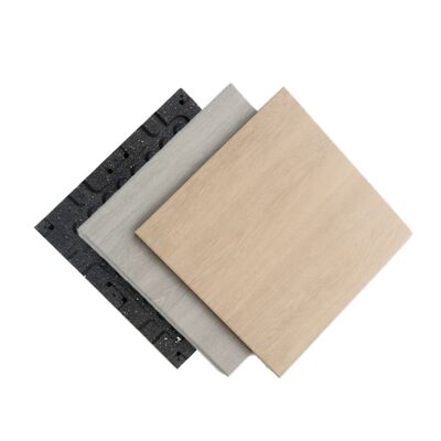Durable PVC Wood-Grain Rubber Flooring – Anti-Slip & Shock-Absorbent for Residential, Gym and Commercial Applications